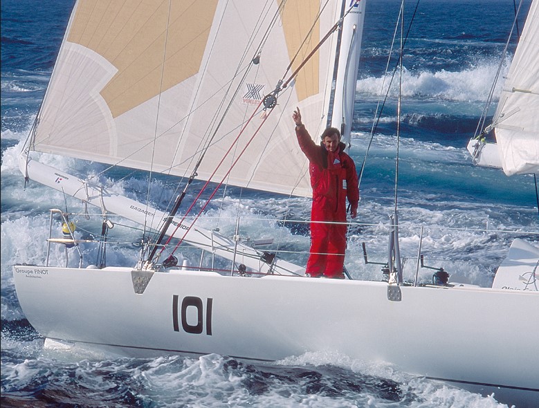 Alain Gautier vainqueur du Vendée Globe 1992-1993