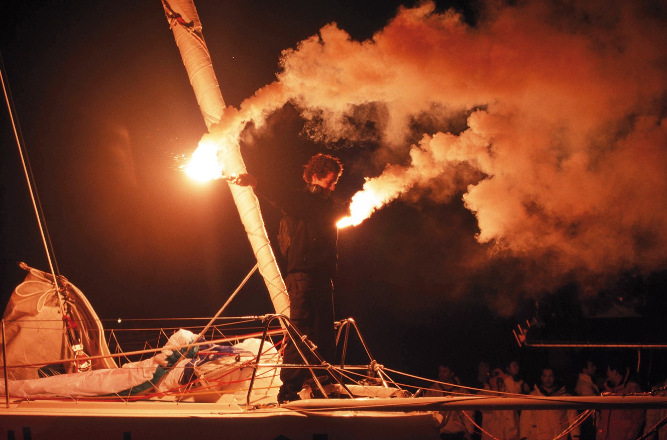 Michel Desjoyeaux double vainqueur du Vendée Globe en 2000-2001 et 2008-2009